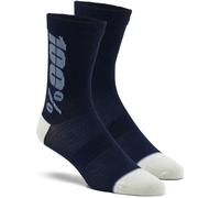 Socken 100 % - USA Rythym Merinowolle blau L/XL