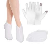 Socken aus Baumwolle für Damen, weich, feuchtigkeitsspendend, Handpflege, perfekt für nächtliche Hautpflege, Routine, feuchtigkeitsspendende Handschuhe für Hände