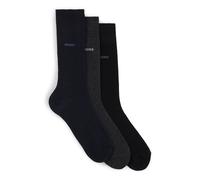 BOSS Herren Socken, Modern, 961 Schwarz/Marineblau/Grau, 47-50