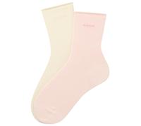 Socken BOSS, Damen, Gr. 35-38, rosa (light, pastel pink 680), Viskose, elastisch, Socken Socken, mittelhoch, verstärkte Zehen- und Fersenpartie (30494512-35) light, pastel pink 680