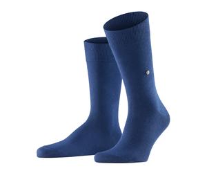 Socken BURLINGTON "Basic Gift Box", Damen, Gr. 40-46, blau (blau royal blau 0040), Baumwollmischung, unifarben, Socken Socken, Einheitsgröße 36-41, unifarben, Burlington-Clip, Geschenkbox (44064411-40