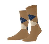 Burlington Herren Socken King M So - Baumwolle, gemustert - Braun Nougat 5158, Gr. 40-46