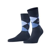 Burlington Tagessocke Manchester (Argyle-Muster) marineblau Herren – 1 Paar, Größe 46-50