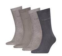 Socken CALVIN KLEIN "CK MEN SOCK 4P GIFTBOX CLASSIC", Damen, Gr. - (40/46), grau combo, Obermaterial: 64% Baumwolle, 33% Polyamid, 3% Elasthan, Socken (45505639-0) grau combo