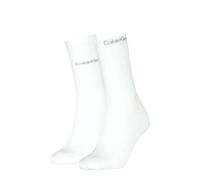 Socken CALVIN KLEIN "CK WOMEN SOCK 2P DROPNEEDLE PATTERN", Damen, weiß, Obermaterial: 72% Viskose, 26% Polyamid, 2% Elasthan, Socken Socken (25761329-0) weiß