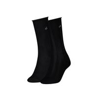 Socken CALVIN KLEIN "CK WOMEN SOCK PELERINE", Damen, schwarz, Baumwollmischung, normal, Socken Socken, mit kleinem Rollbund, elastisch, Cotton-Mix (67911764-0) schwarz