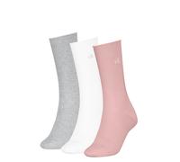 Socken CALVIN KLEIN "CK WOMEN SOCK ROLLTOP", Damen, Gr. 39-42, bunt (pink), Baumwollmischung, normal, Socken Socken, mit kleinem Rollbund, Cotton-Mix (75828427-39) pink