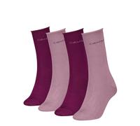 Socken CALVIN KLEIN, Damen, lila (vintage plum), Obermaterial: 72% Baumwolle, 20% Polyester, 6% Polyamid, 2% Elasthan, Socken Socken (27328049-0) vintage plum