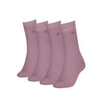 Socken CALVIN KLEIN, Damen, vintage plum, Obermaterial: 72% Baumwolle, 22% Polyamid, 4% metallisierte Fasern, 2% Elasthan, Socken Socken (71691017-0) vintage plum