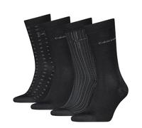 Socken CALVIN KLEIN, Herren, schwarz, Obermaterial: 61% Baumwolle, 36% Polyamid, 3% Elasthan, Socken Socken (12026446-0) schwarz