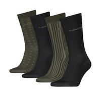 Socken CALVIN KLEIN, Herren, schwarz (olive grün), Obermaterial: 61% Baumwolle, 36% Polyamid, 3% Elasthan, Socken Socken (38332026-0) olive grün