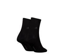 CK WOMEN SHORT SOCK 2P ROLL TOP