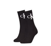 Calvin Klein Jeans Socken mit Label-Print im 2er-Pack in Black, Größe 39-42