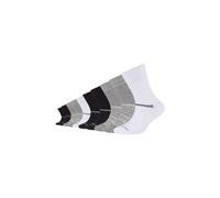 Socken CAMANO "10er Pack", Mädchen, Gr. 31-34, schwarz (schwarz mix), 70% Baumwolle, 28% Polyester, 2% Elasthan, Colorblocking, Socken Socken (16602810-31) schwarz mix