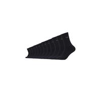 Socken CAMANO "12er Pack", Damen, Gr. 47-49, schwarz, 80% Baumwolle, 17% Polyester, 2% Polyamid, 1% Elasthan, uni, Socken Socken (76694321-47) schwarz