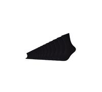 Socken CAMANO "15er Pack", Herren, Gr. 39-42, schwarz, 75% Baumwolle, 25% Polyamid, uni, Socken Socken, 15er Pack, mit recycelter Baumwolle für angenehmen Tragekomfort (52098615-39) schwarz