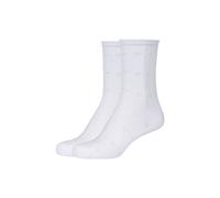 Socken CAMANO "2er Pack", Damen, Gr. 35-38, weiß, 70% Modal, 28% Polyamid, 2% Elasthan, uni, Socken Socken, 2er Pack Seidige Qualität mit besonders weichem Griff (27628334-35) weiß