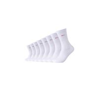 Socken CAMANO "8er Pack", Herren, Gr. 39-42, weiß, 78% Baumwolle, 19% Polyester, 3% Elastodien, uni, Socken Socken (17088901-39) weiß