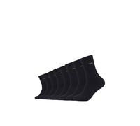 Socken CAMANO "8er Pack", Herren, Gr. 43-46, schwarz, 76% Baumwolle, 22% Polyester, 2% Elastodien, uni, Socken Socken (10727834-43) schwarz