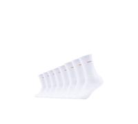 Socken CAMANO "8er Pack", Herren, Gr. 43-46, weiß, 76% Baumwolle, 22% Polyester, 2% Elastodien, uni, Socken Socken (60861337-43) weiß