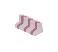 Socken CAMANO "9er Pack", Mädchen, Gr. 19-22, rosé, 77% Baumwolle, 22% Polyamid, 1% Elasthan, meliert, Socken Socken, 9er Pack Aus OCS-zertifizierter Baumwolle, Ohne einengenden Gummibund (53147260-19