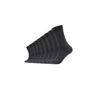 Camano Socken Comfort 9er-Pack Herren Baumwollmischung anthrazit melange Gr. 39-42