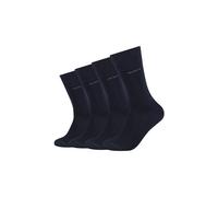Socken CAMANO "bamboo 4er Pack", Herren, Gr. 39-42, blau (navy), 80% Viskose, 19% Polyamid, 1% Elasthan, uni, Socken Socken (41897266-39) navy