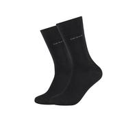 Socken CAMANO "ca-soft 3in1 Tencel Wolle Bambus 2er Pack", Herren, Gr. 39-42, schwarz, 53% Viskose, 22% Lyocell, 13% Polyamid, 10% Wolle, 2% Elasthan, uni, Socken Socken, 2er Pack 3in1: Drei Funktions