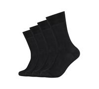 Socken CAMANO "ca-soft", Damen, Gr. 39-42, schwarz, Baumwolle, Polyamid, unifarben, normal, Socken Socken, mit hoher Verarbeitungsqualität (52138015-39) schwarz