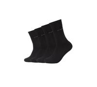 Socken CAMANO "ca-soft", Herren, Gr. 35-38, schwarz, Baumwollmischung, unifarben, normal, Socken Socken, mit leichter Polsterung (90108808-35) schwarz