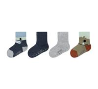 Socken CAMANO "ca-soft", Mädchen, Gr. 23-26, overland trek, Baumwollmischung, unifarben, Socken Socken, mit elastischem Bund (93150618-23) overland trek