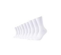Socken CAMANO "comfort", Damen, Gr. 35-38, weiß, Baumwollmischung, normal, Socken Socken, mit verstärktem Fersen- und Zehenbereich (67650138-35) weiß