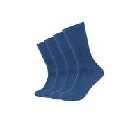 Socken CAMANO "comfort", Gr. 43-46, blau (denim melange), Baumwollmischung, Socken Socken, superweiche Bündchen, venenfreundliche Socken (31159625-43) denim melange