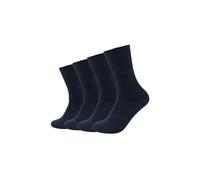 Camano Unisex Diabetikersocken super soft 4er Pack 35/38 navy