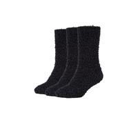 Socken CAMANO "warm & cozy", Damen, Gr. 39-42, schwarz, Elasthan, Polyester, unifarben, Socken Socken, mit elastischem Bund (16403214-39) schwarz