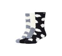 Kuschelsocken CAMANO "warm & cozy", Damen, Gr. 35 (38), schwarz, Elasthan, Polyester, mehrfarbig, unifarben, elastisch, Socken, gestreift, gemustert, weich, wärmend (69314939-35) schwarz