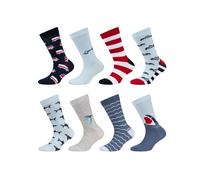 Socken CAMANO, Damen, Gr. 31-34, angel falls, Obermaterial: 61% Baumwolle, 35% Polyamid, 4% Elasthan, Socken Socken (13563607-31) angel falls