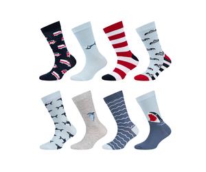 Socken CAMANO, Damen, Gr. 31-34, angel falls, Obermaterial: 61% Baumwolle, 35% Polyamid, 4% Elasthan, Socken Socken (13563607-31) angel falls