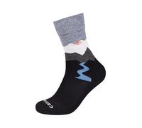 Socken CAMANO "function", Damen, Gr. 43-46, schwarz, Materialmix, mehrfarbig, Socken Socken, verstärkt an Ferse und Spitze, Merino-Wollanteil, weiche Zehennaht (71148842-43) schwarz