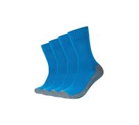Socken CAMANO "function", Kinder, Gr. 35-38, blau (mykonos blau), Materialmix, unifarben, normal, Socken Socken, mit feuchtigkeitsregulierendem Material (59900915-35) mykonos blau