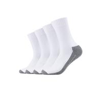 Socken CAMANO "function", Mädchen, Gr. 35-38, grau (weiß, grau), Materialmix, uni und meliert, normal, Socken Socken, mit feuchtigkeitsregulierendem Material (65875560-35) weiß, grau