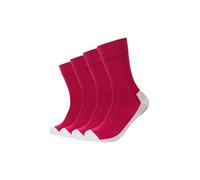 Socken CAMANO "function", Mädchen, Gr. 35-38, lila (anemone), Materialmix, unifarben, normal, Socken Socken, mit feuchtigkeitsregulierendem Material (49528406-35) anemone