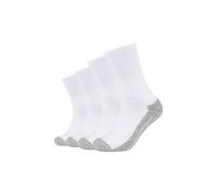 Socken CAMANO "pro tex 4er Pack", Herren, Gr. 39-42, weiß, 60% Baumwolle, 37% Polyester, 2% Elasthan, 1% Polyamid, Colorblocking, Socken Socken (52072463-39) weiß
