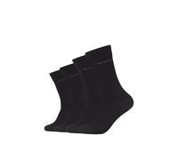 Socken CAMANO "Socken 4er Pack", Damen, Gr. 43-46, schwarz, 40% Wolle, 40% Polyacryl, 18% Polyamid, 2% Elasthan, uni, Socken Socken (34241032-43) schwarz