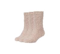 Socken CAMANO "warm & cozy", Damen, Gr. 39-42, beige (cuban sand), Elasthan, Polyester, unifarben, Socken Socken, mit elastischem Bund (35443867-39) cuban sand
