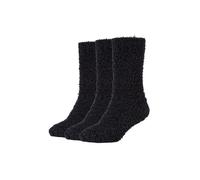 Socken CAMANO "warm & cozy", Damen, Gr. 39 (42), schwarz, Elasthan, Polyester, unifarben, Socken Socken, mit elastischem Bund (16403214-39) schwarz