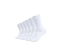 Socken CAMP DAVID "mesh ventilation", Herren, Gr. 43 (46), weiß, Baumwollmischung, unifarben, Socken, Action-Mesh Belüftung (67332040-43) weiß