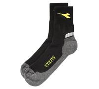 Arbeitssocken Sommer COTTON SUMMER SOCKS, BLACK/DARK GULL GREY, Gr. M