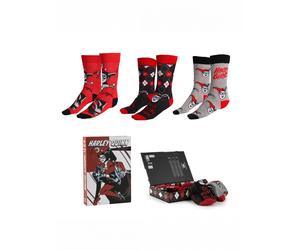 Socken DC Comics - Harley Quinn (Größe 36/43) (3 Paar)