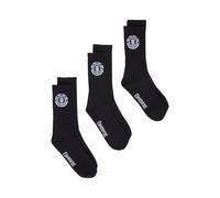 Socken ELEMENT "Icon", Herren, flint schwarz, Obermaterial: 73% Baumwolle, 22% Polyester, 4% Elastodien, 1% Elasthan., Socken Socken (24249656-0) flint schwarz